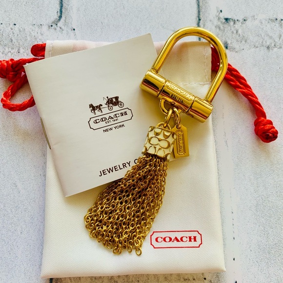Coach Tassel Key Fob/ Keychain - Picture 5 of 5